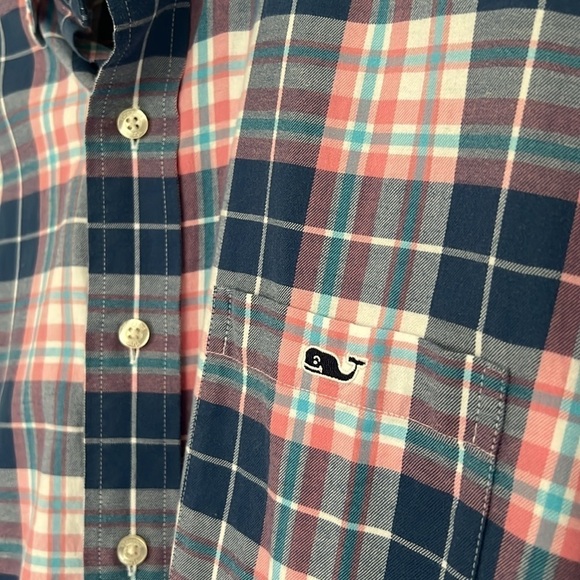 Vineyard Vines Men’s Tucker Button Down Shirt - Size Large - Picture 6 of 8